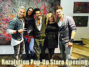 Rezalution Pop-Up Store Opening: Künstler und Modedesigner Reza Nassrollahi bat zur Pop Up Store Fashion Art Gallery Eröffnung in Schwabing am 26.04.2016 (gFoto: Connection PR)